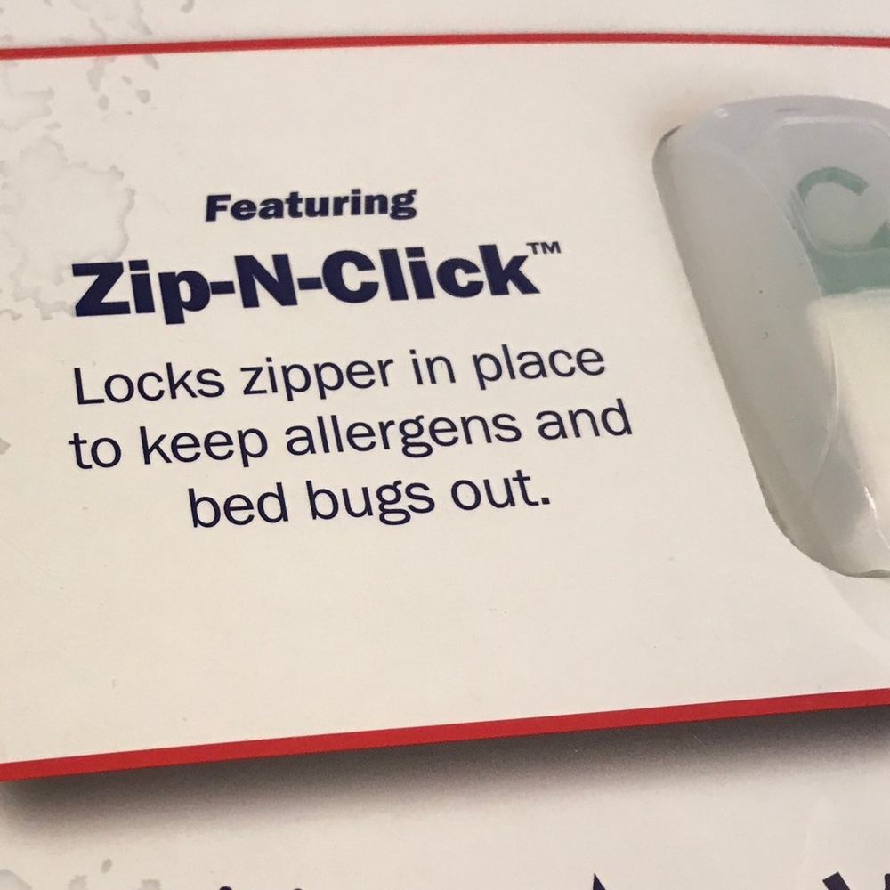 CLEAN REST ALLERGEN TWIN MATTRESS ENCASEMENT NEW - Picture 5 of 6
